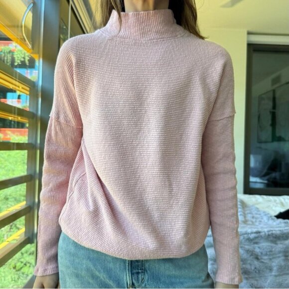 Free People Pink Long Sleeve - Picture 1 of 4